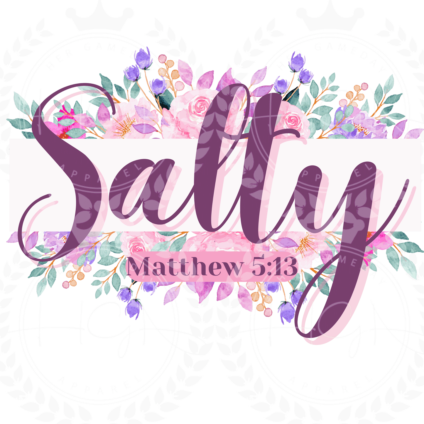 Adjust Your Focus Faith-Inspired T-Shirt – Hebrews 12:2 Design Salty Faith Women's Short Sleeve T-shirt