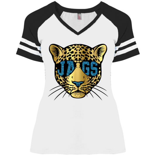 Jag in Sunglasses Gameday Raglan Shirt