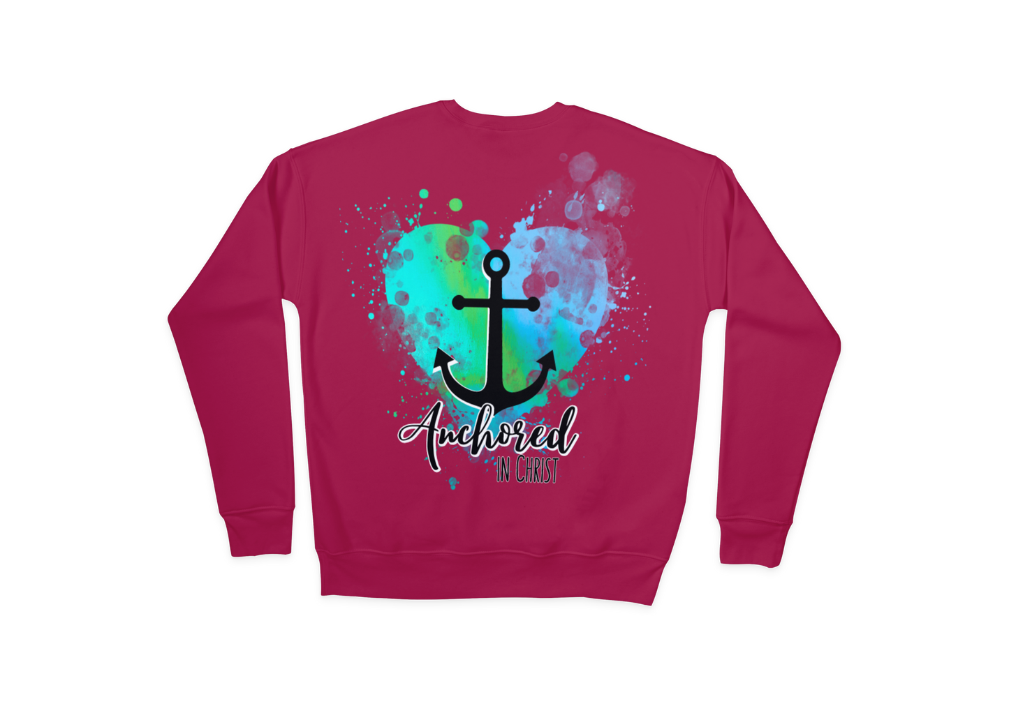 Anchored in Christ Salty Faith Sweatshirt