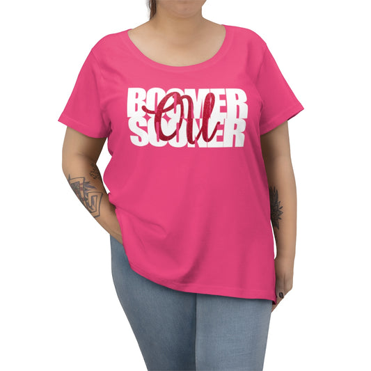 Boomer Sooner Women's Curvy Tee