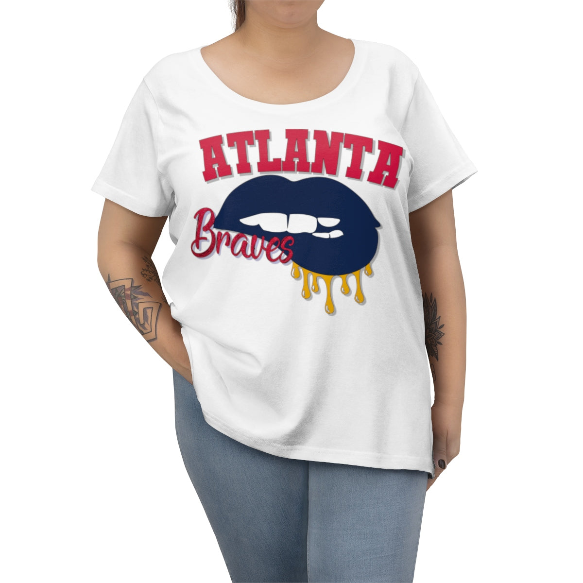 Atlanta Braves inspired Baseball Tee