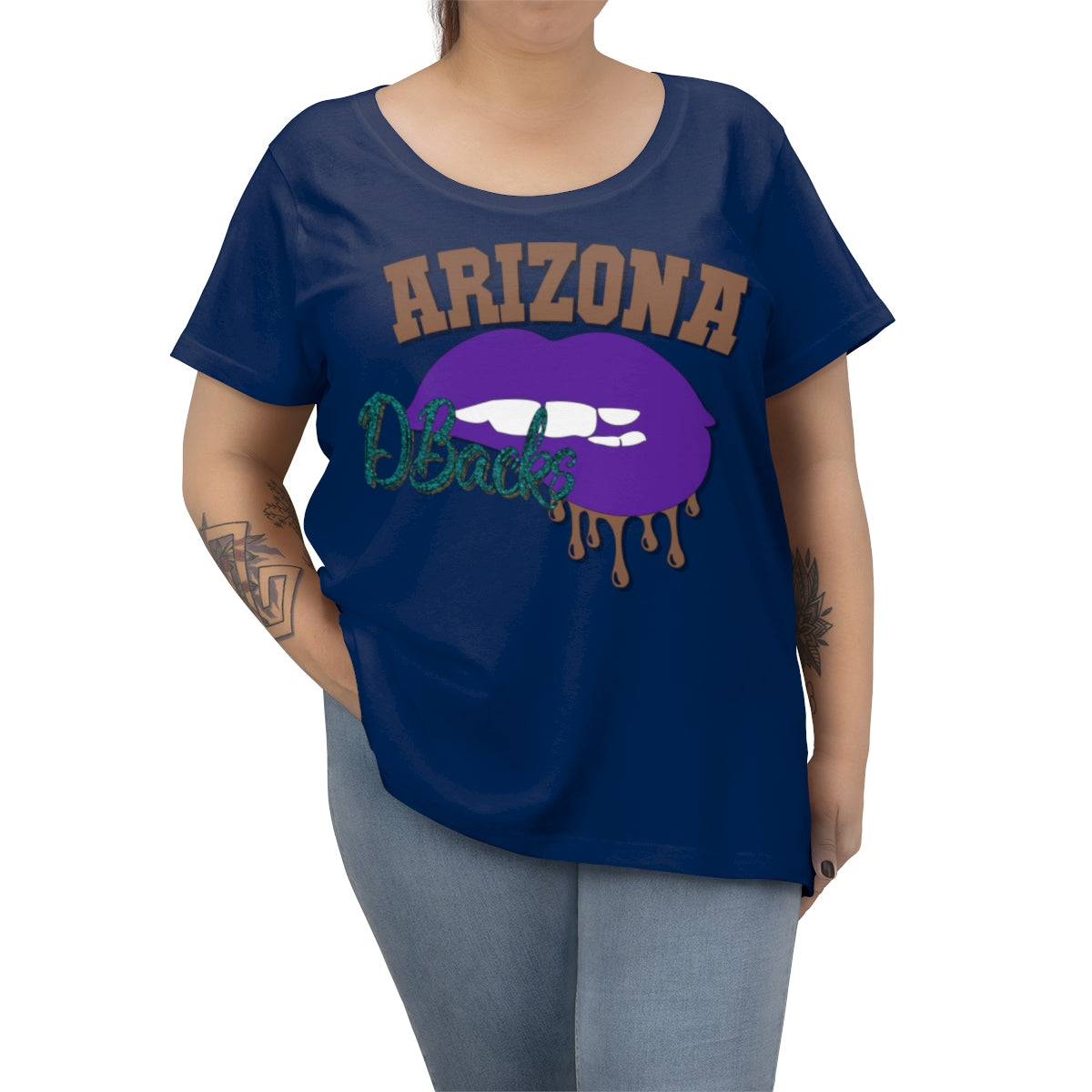 Arizona Diamondback Dripping Lips Tee