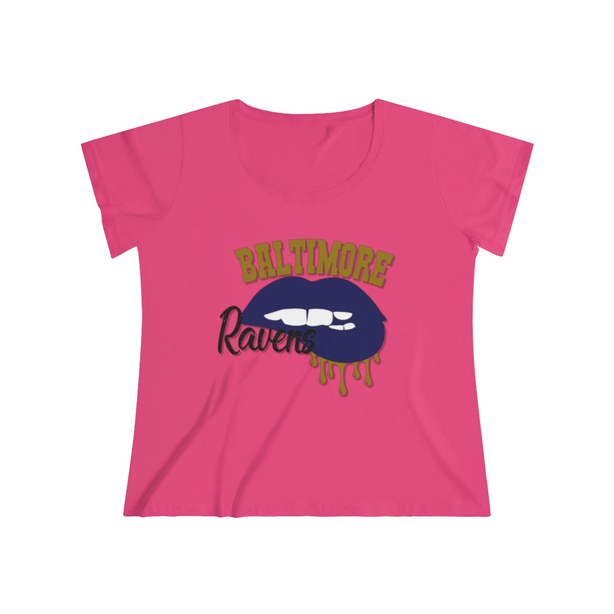 Baltimore Ravens Dripping Lips Tee