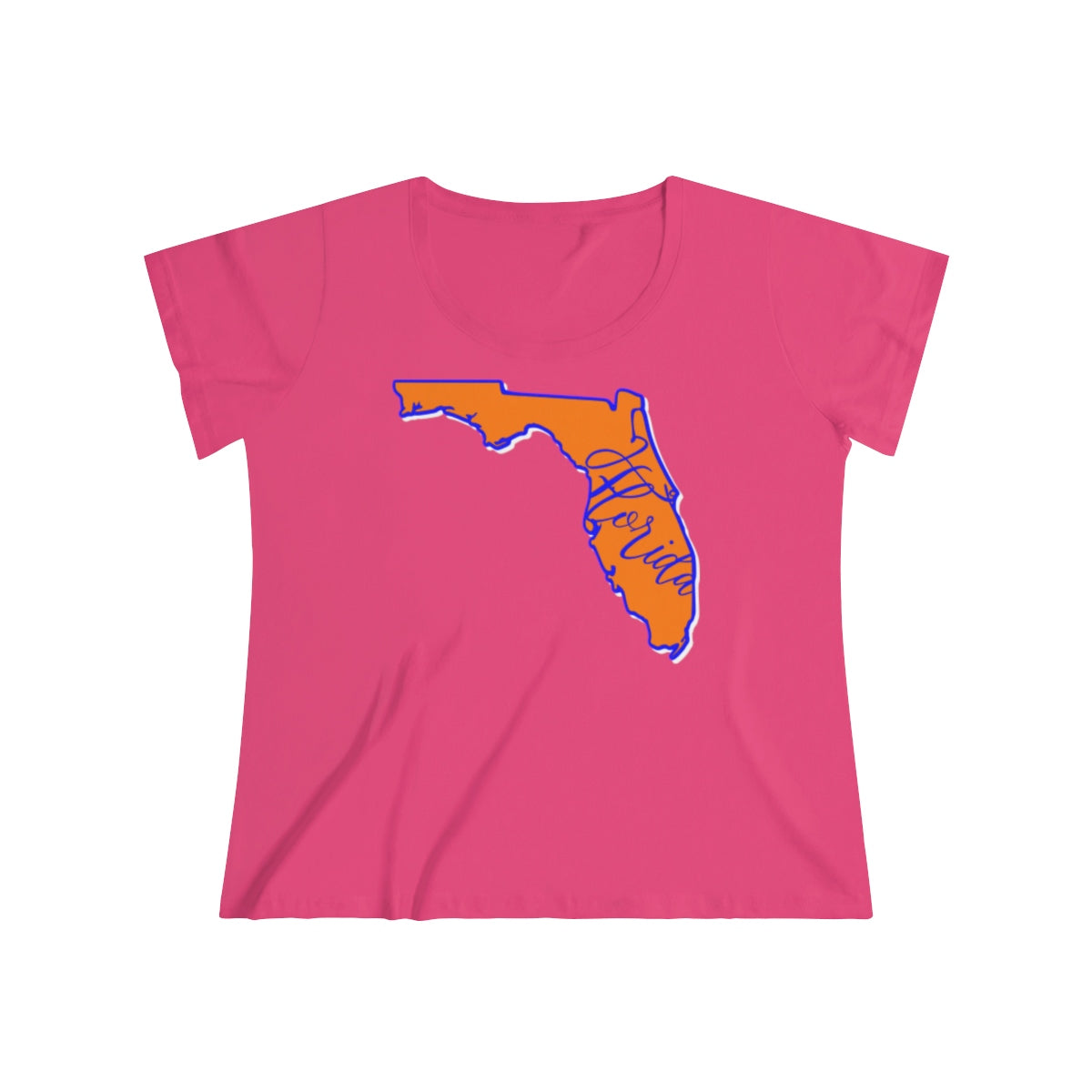 Florida University Inspired Curvy Tee