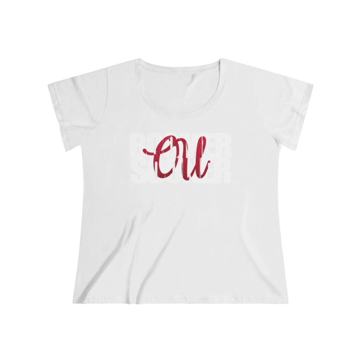 Boomer Sooner Women's Curvy Tee