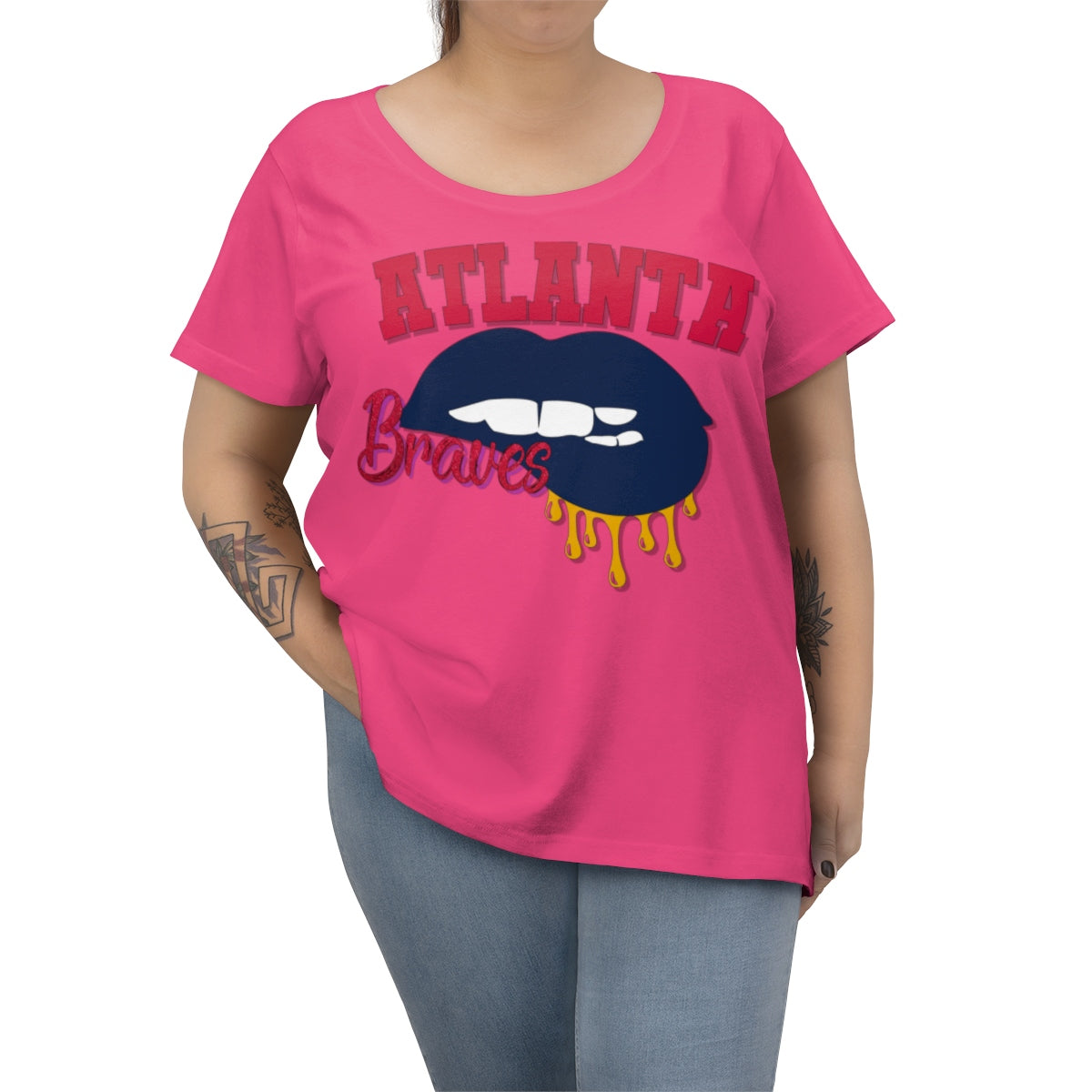 Atlanta Braves inspired Baseball Tee