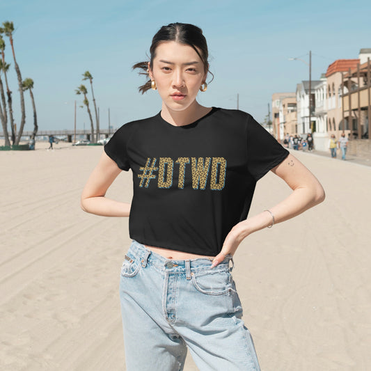 Jaguars Geo-tag Women's Cropped Tee
