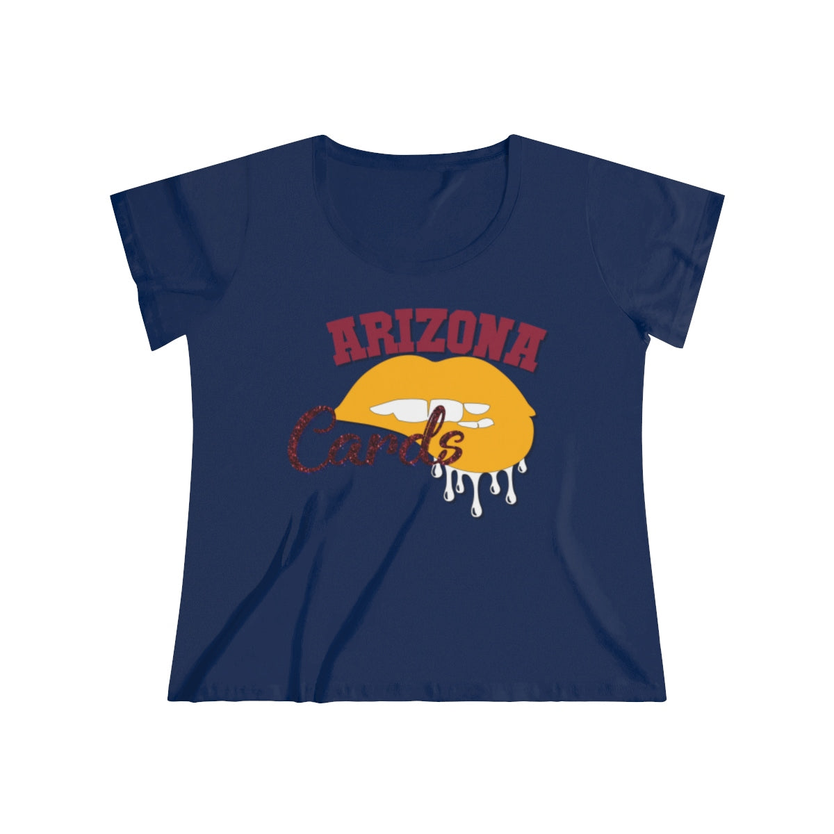 Arizona Cardinals Football Dripping Lips Tee