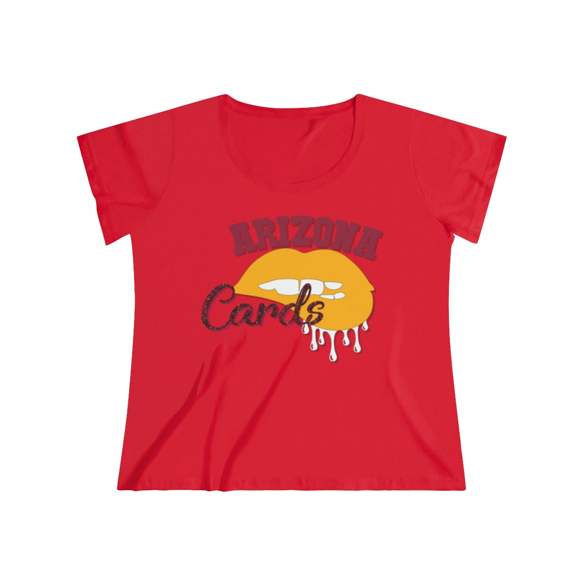 Arizona Cardinals Football Dripping Lips Tee