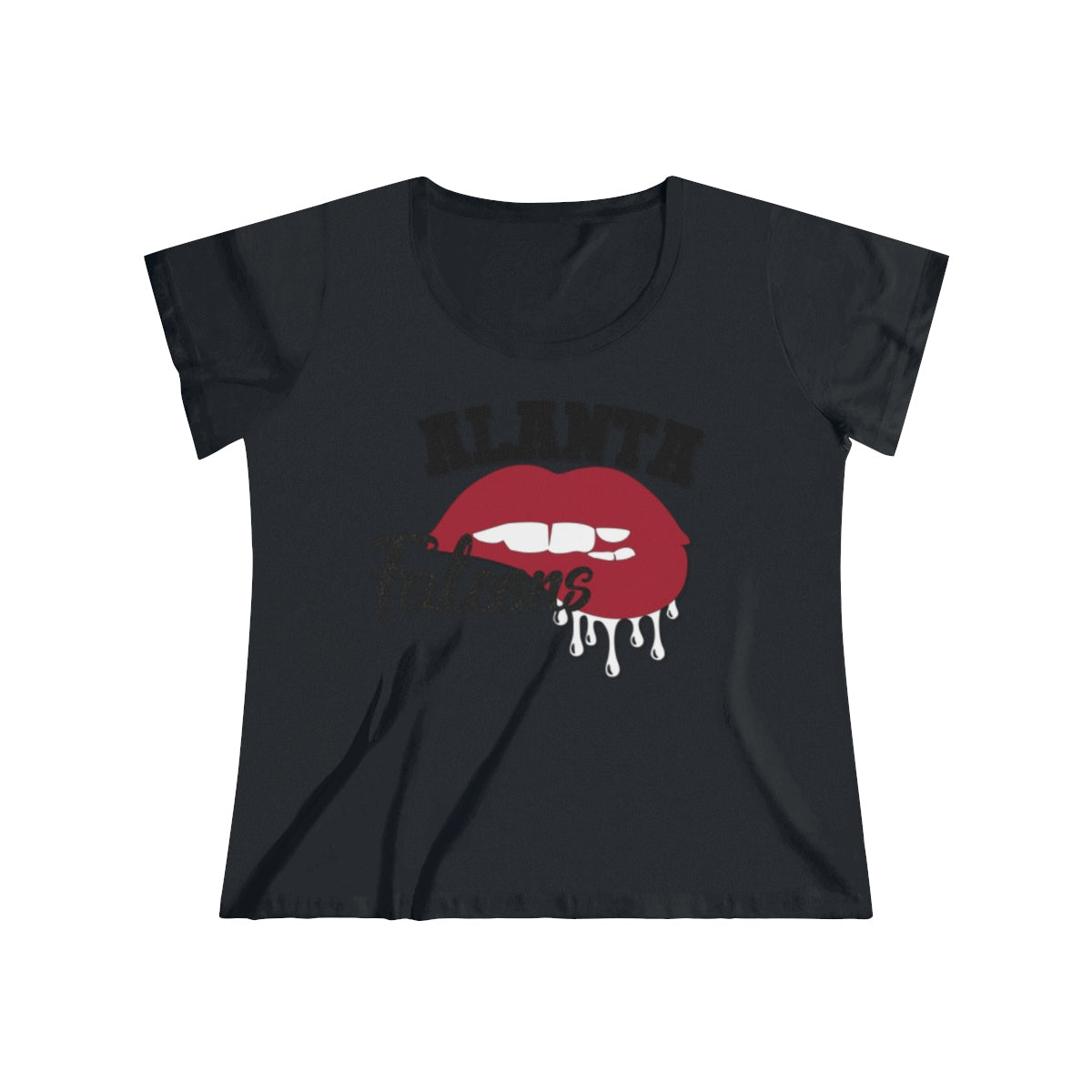 Atlanta Falcons Women's Curvy Tee