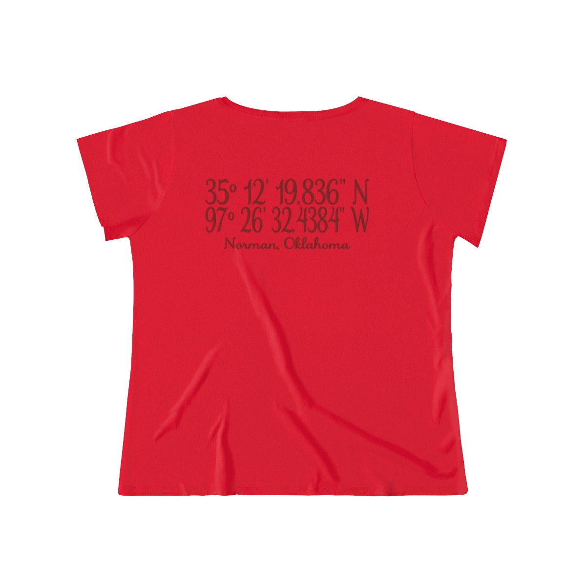 Boomer Sooner Geo-tag Women's Tee
