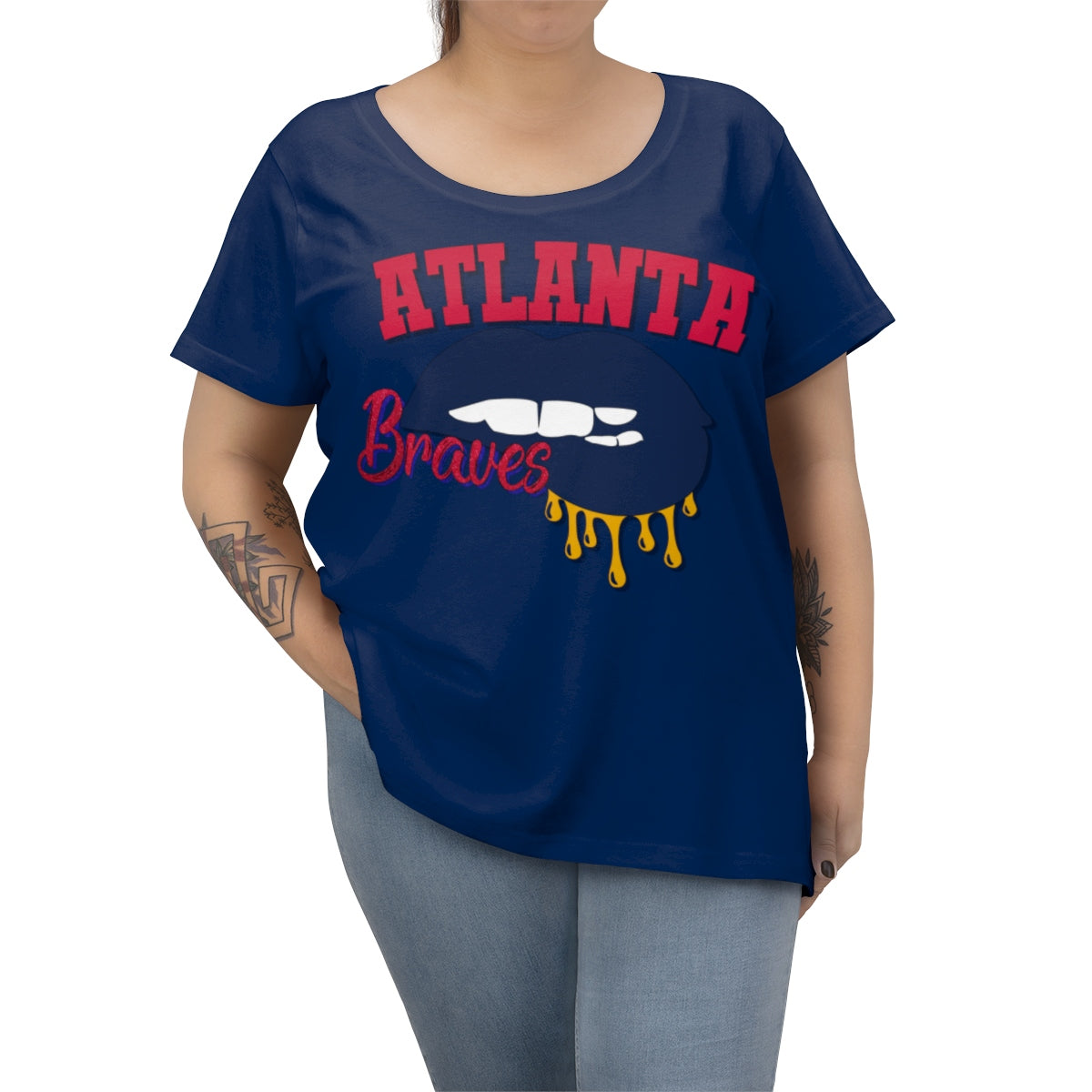 Atlanta Braves inspired Baseball Tee