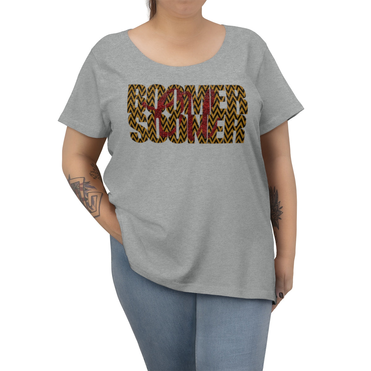 Boomer Sooner Chevron Women's Tee