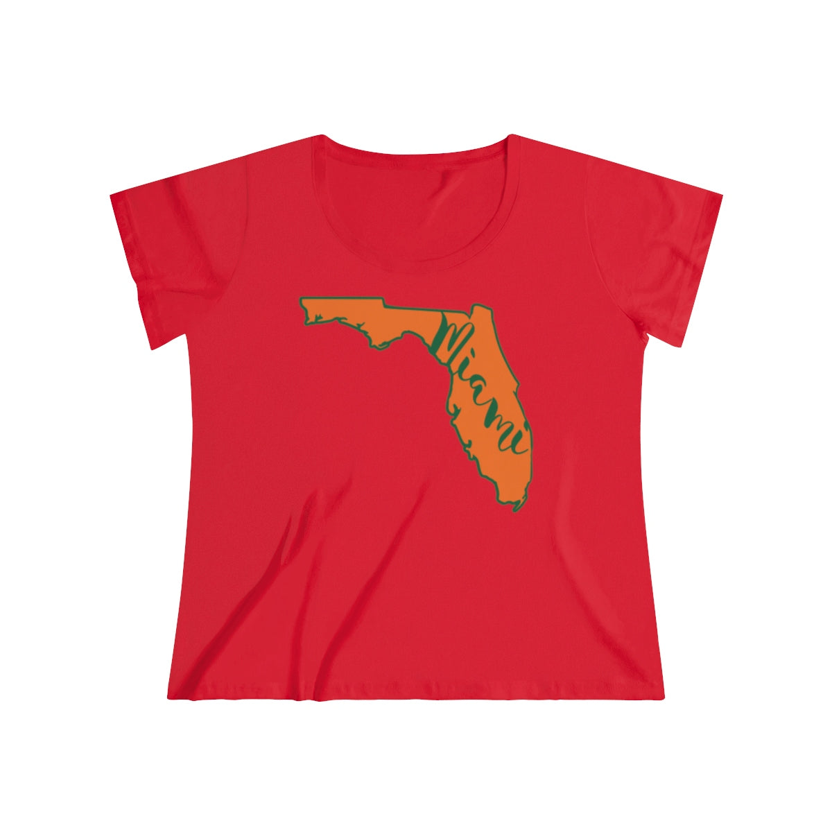 Miami Hurricanes Inspired Women's Tee