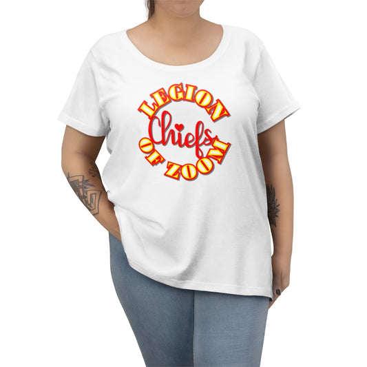 Legion of Zoom Football Women's Curvy Tee