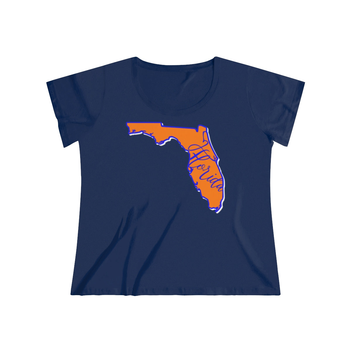 Florida University Inspired Curvy Tee