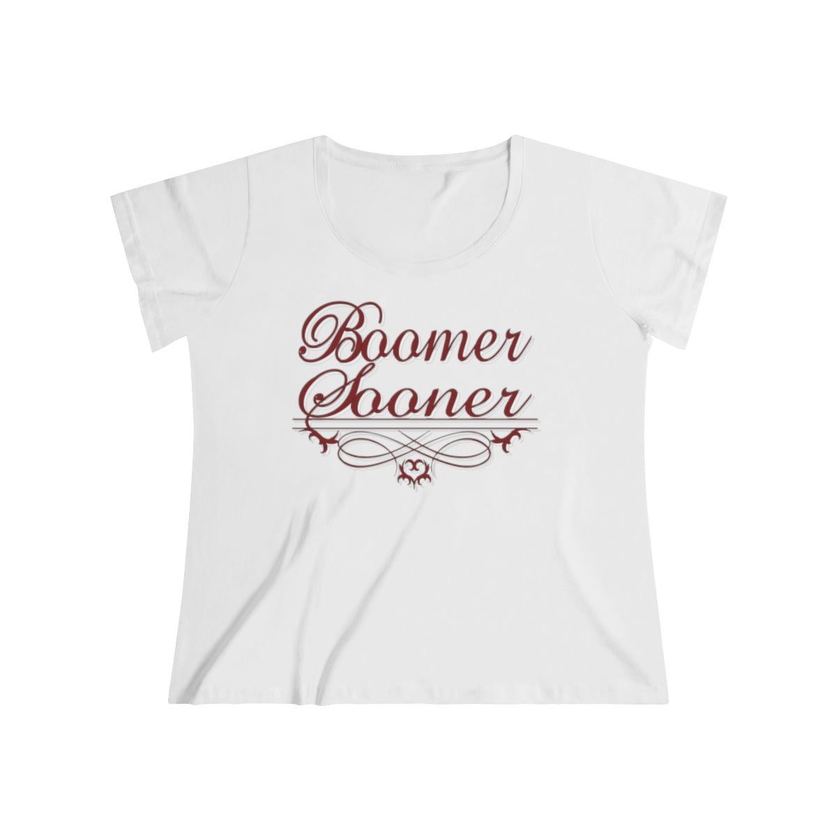 Boomer Sooner Geo-tag Women's Tee
