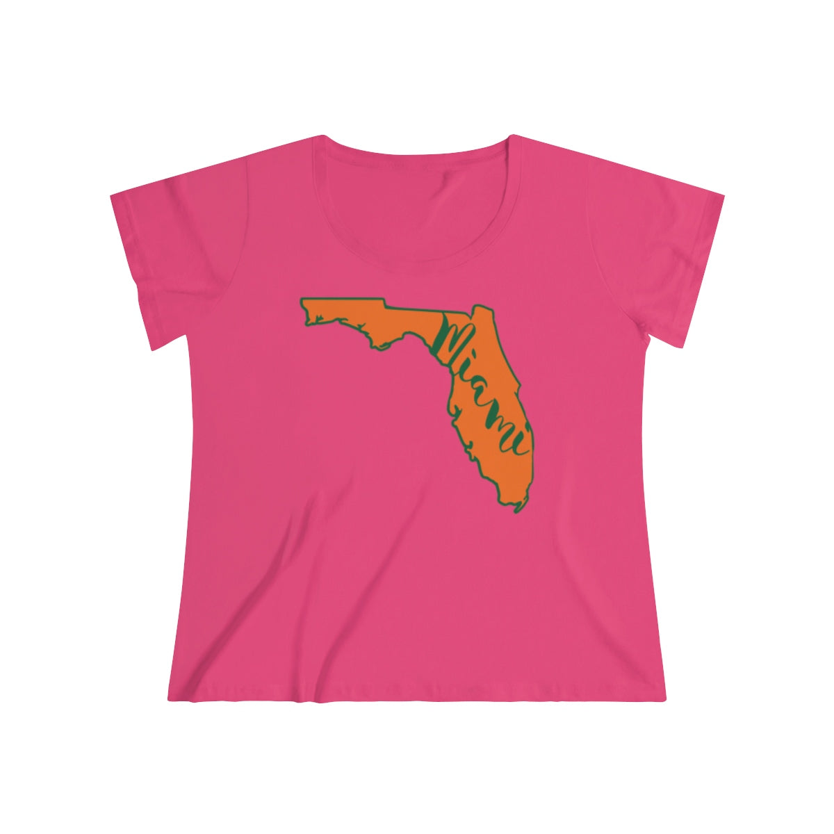 Miami Hurricanes Inspired Women's Tee