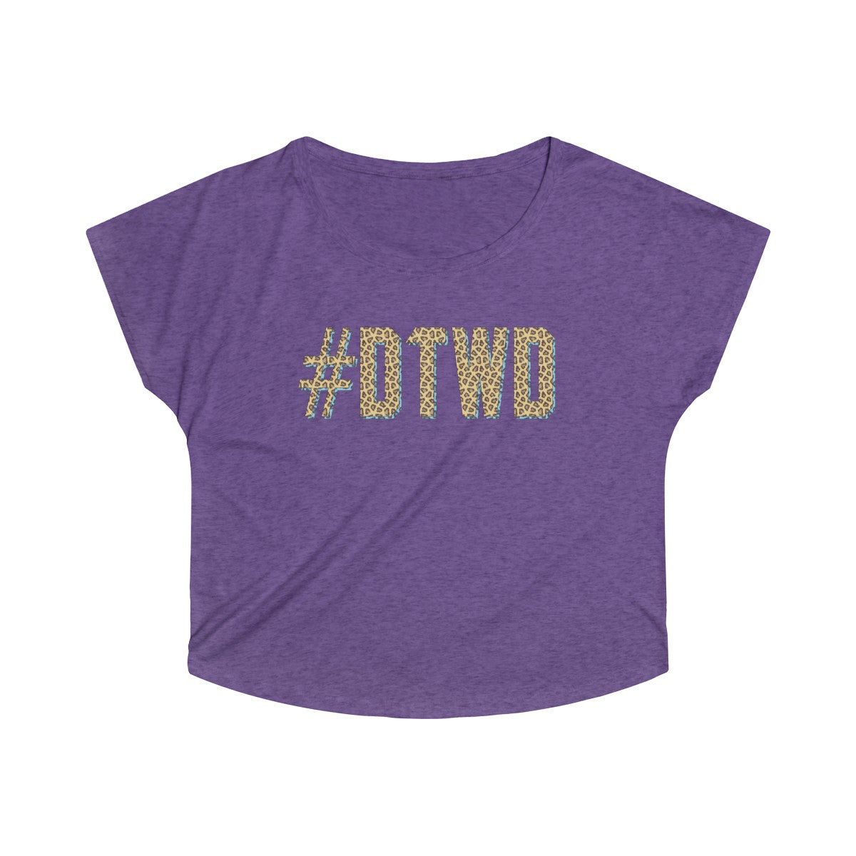 Jaguars Inspired #DTWD Geo-tag Women's Tri-Blend Dolman