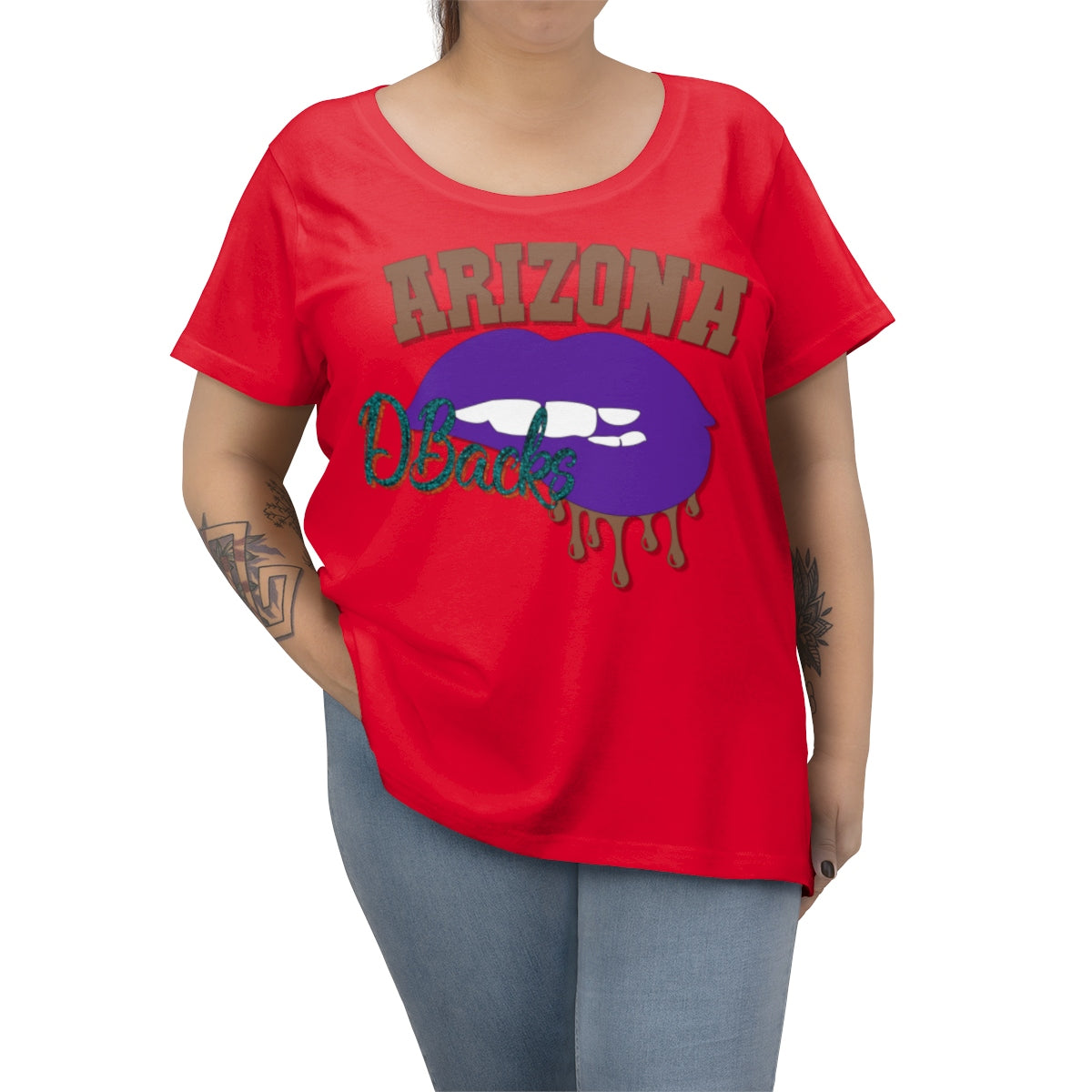 Arizona Diamondback Dripping Lips Tee