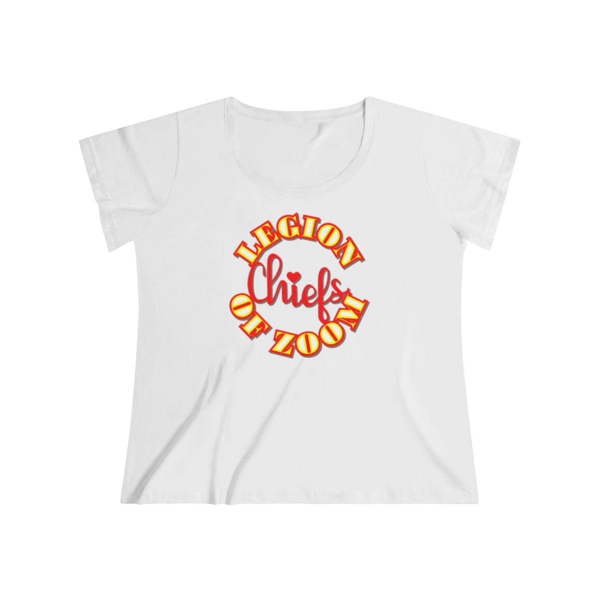 Legion of Zoom Football Women's Curvy Tee
