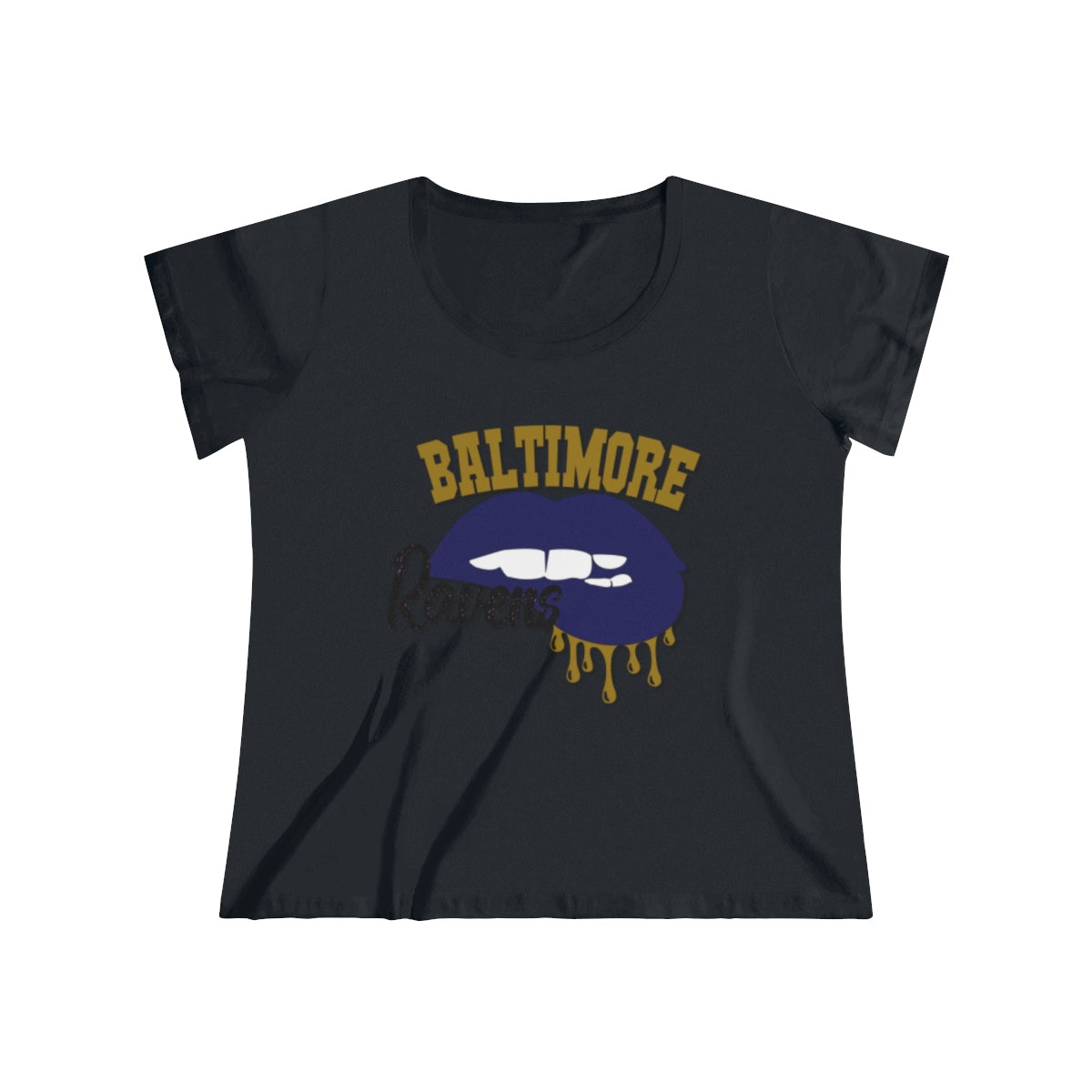 Baltimore Ravens Dripping Lips Tee