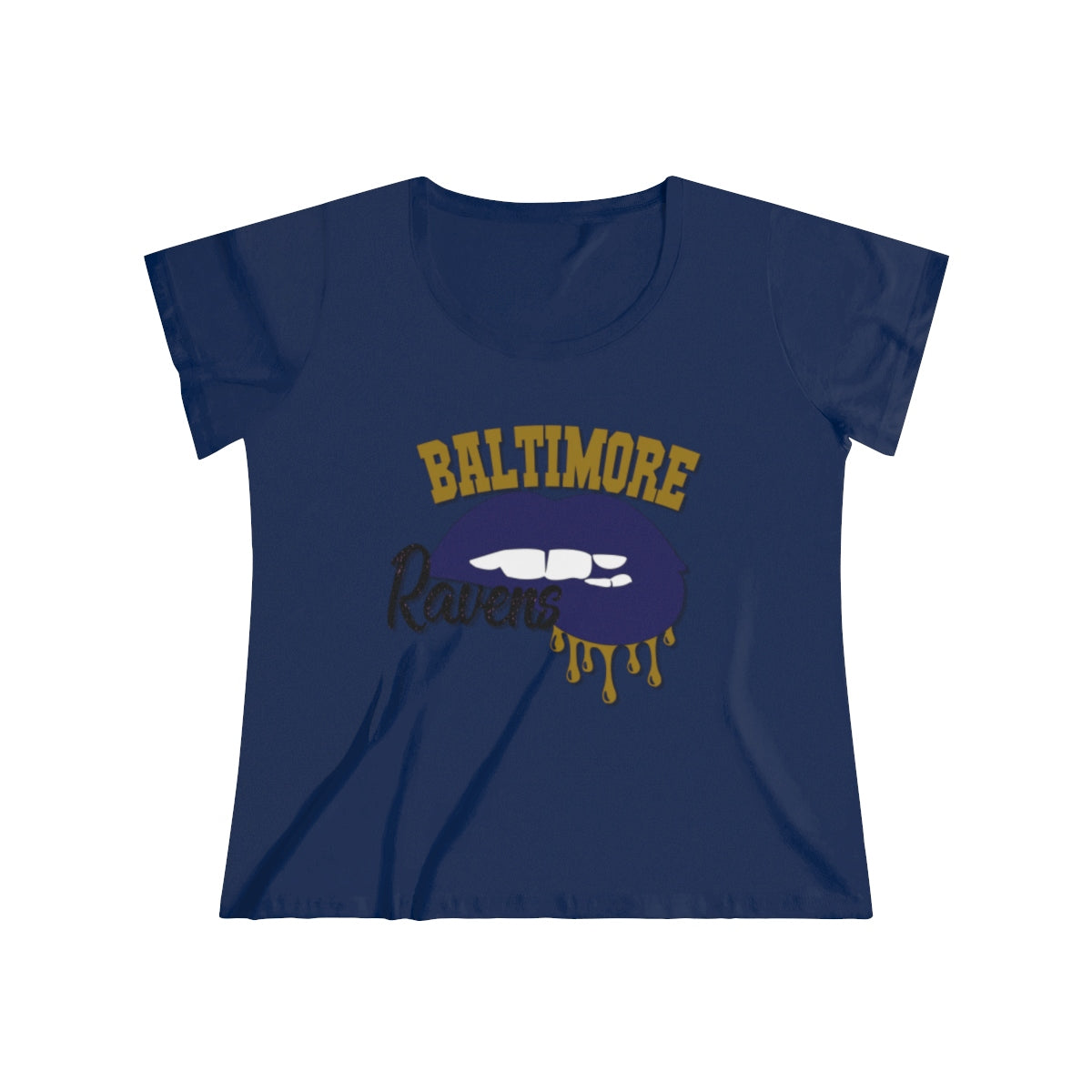 Baltimore Ravens Dripping Lips Tee