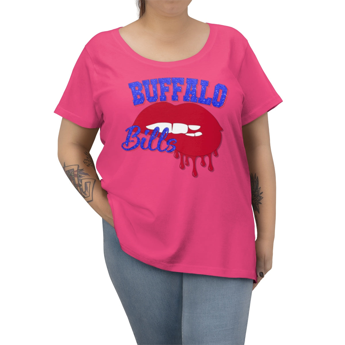 Buffalo Bills Football Dripping Tee