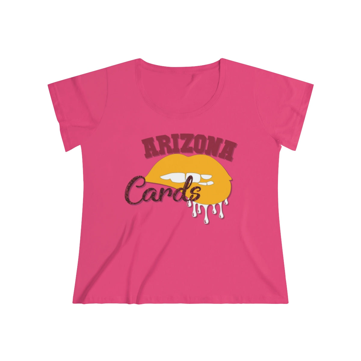 Arizona Cardinals Football Dripping Lips Tee