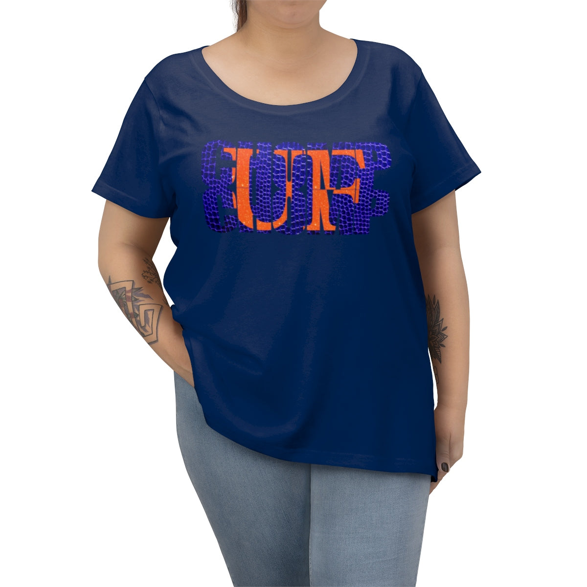 Florida Chomp Chomp Women's Curvy Tee