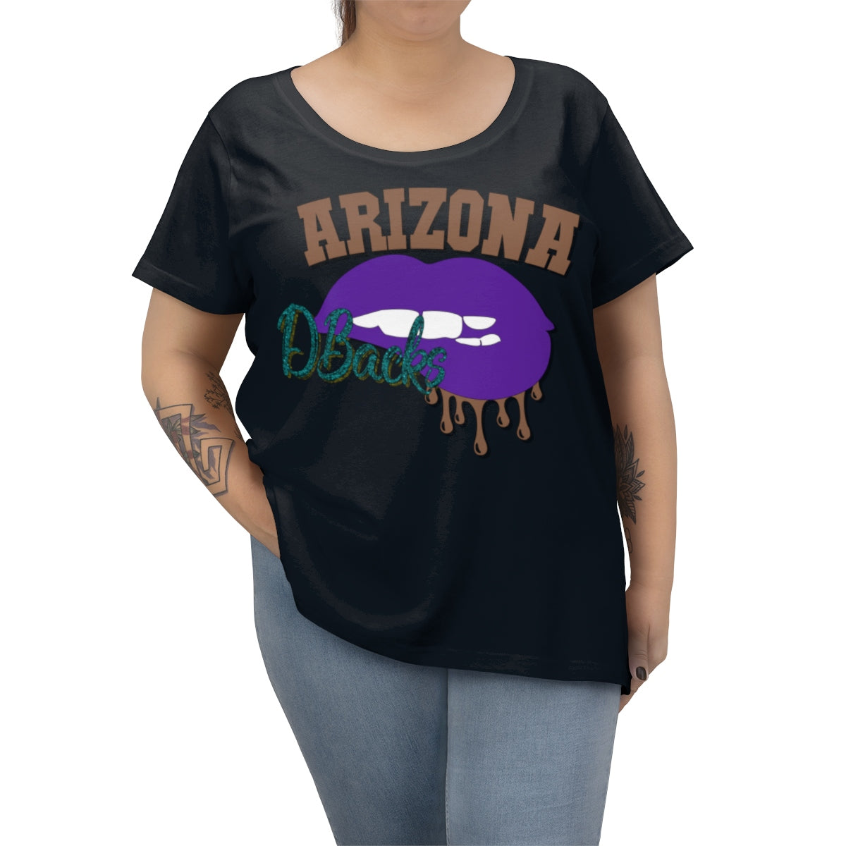 Arizona Diamondback Dripping Lips Tee
