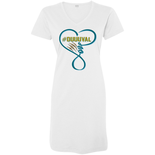 Jaguars V-Neck Jersey Cover-Up Dress