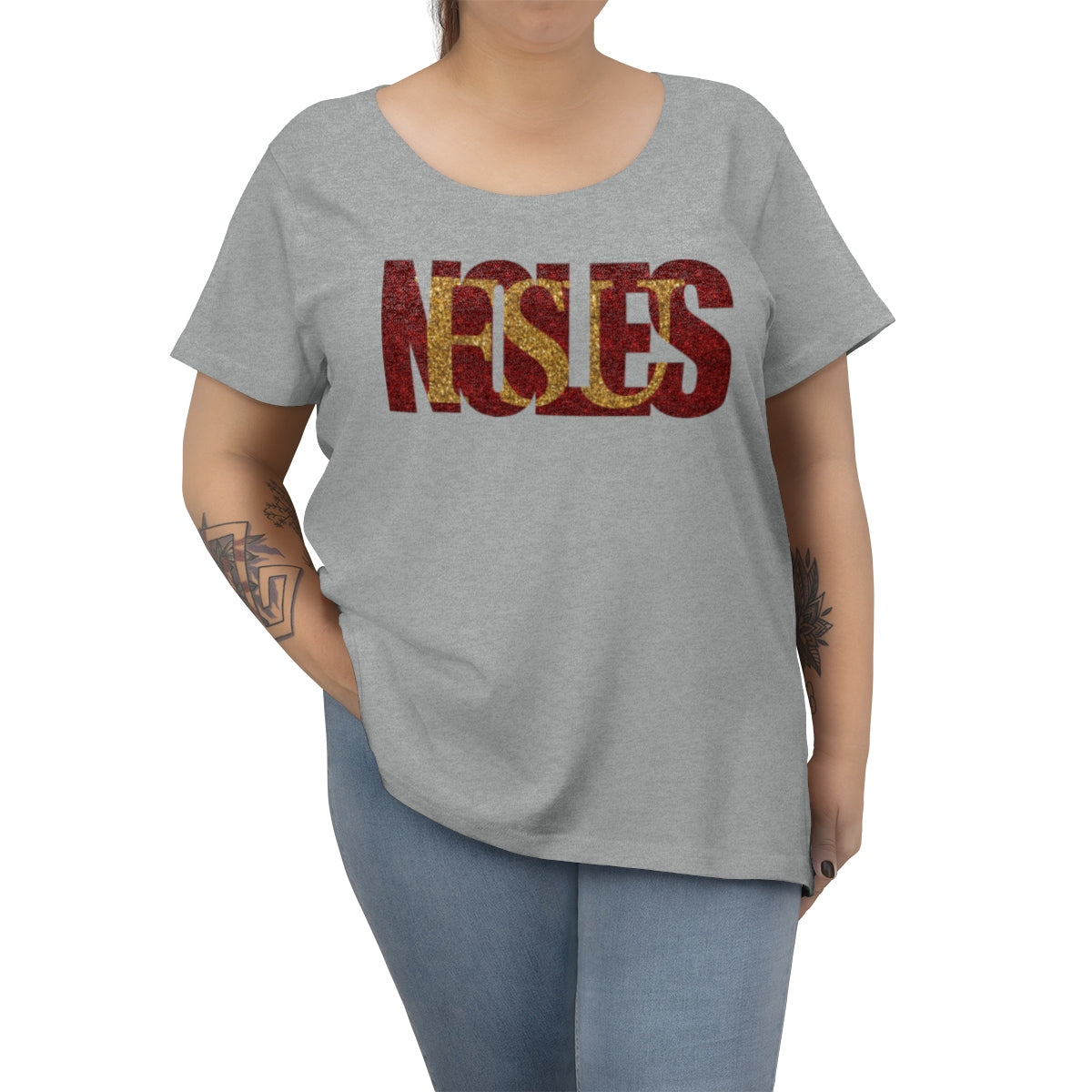 Florida Noles Women's Curvy Tee