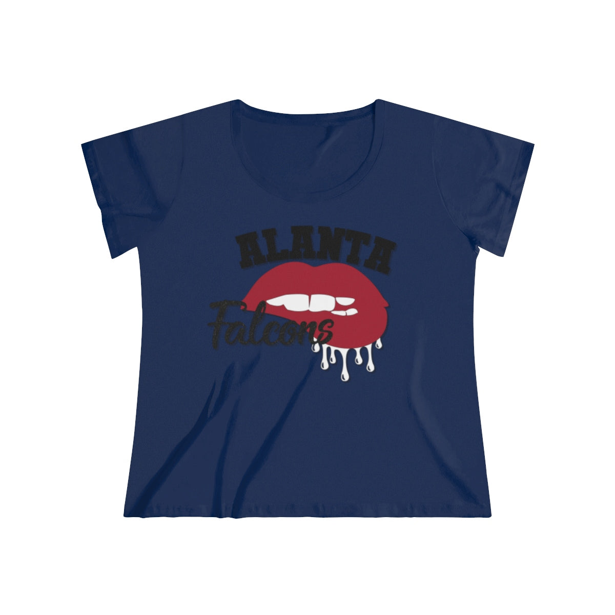 Atlanta Falcons Women's Curvy Tee