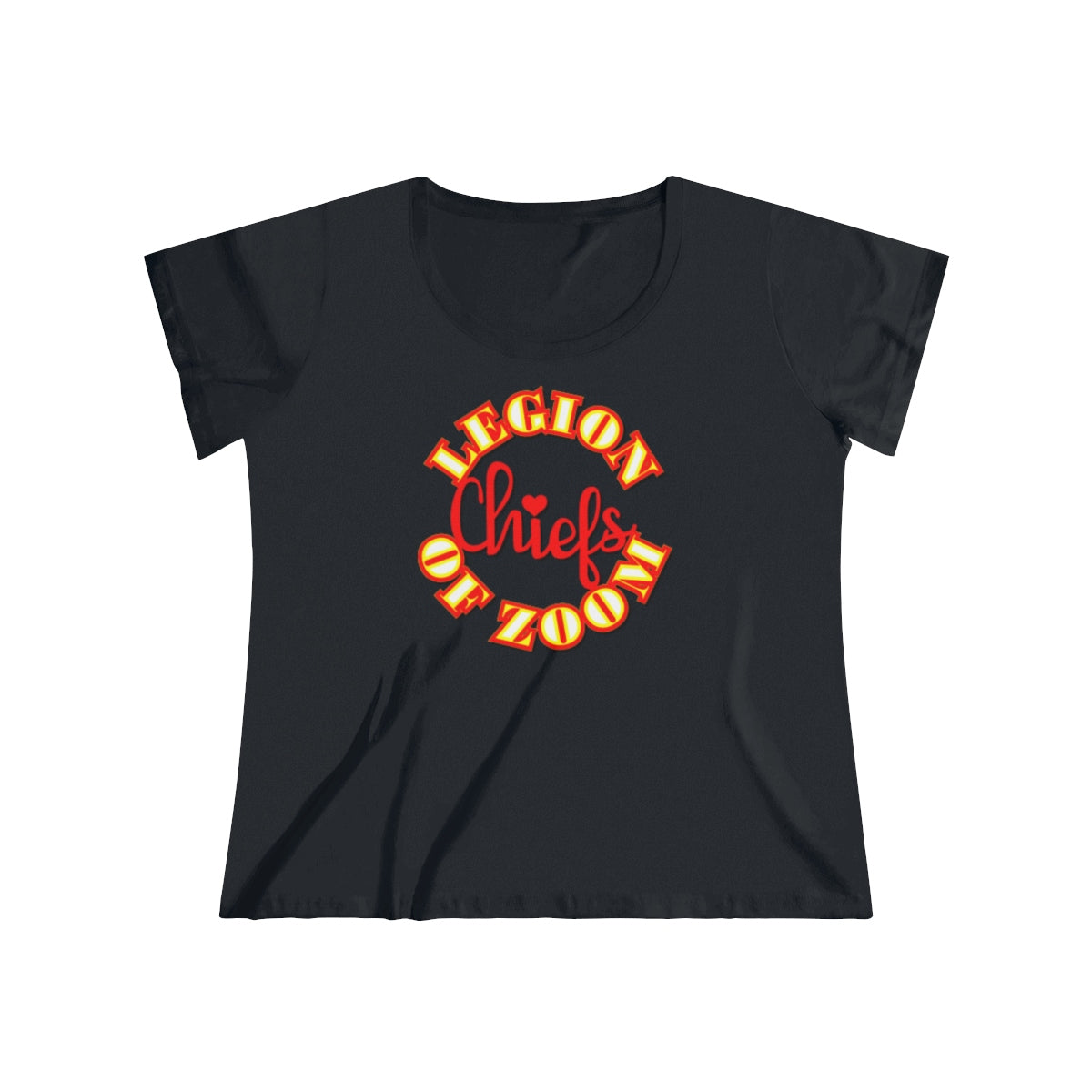 Legion of Zoom Football Women's Curvy Tee