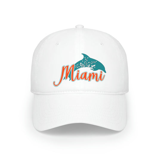 Miami Low Profile Dolphins Baseball Cap