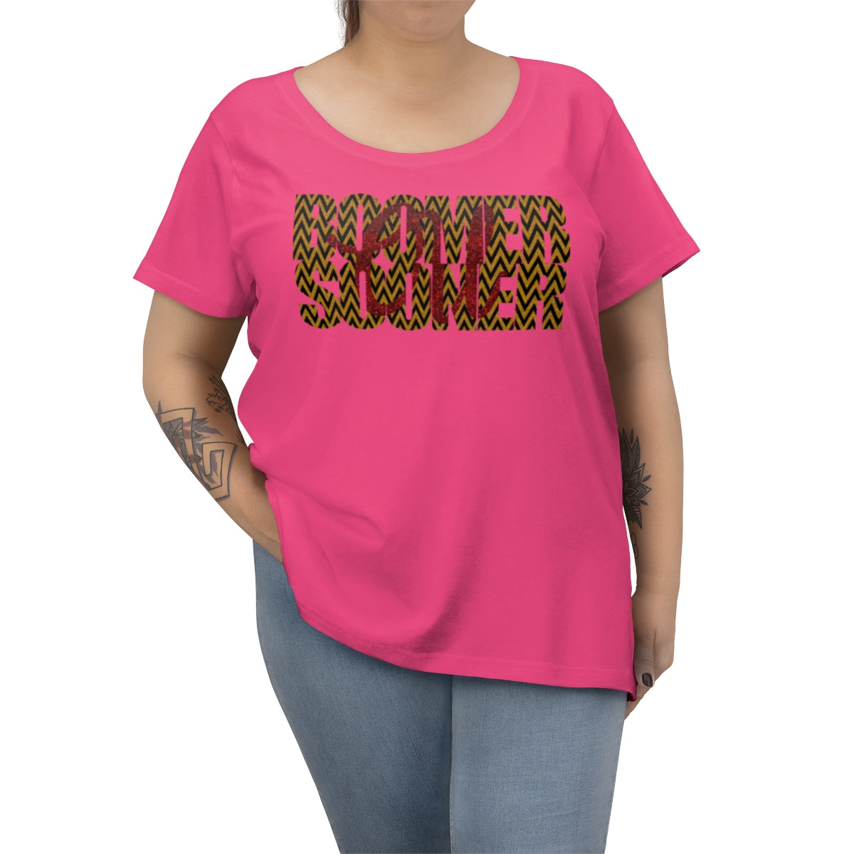 Boomer Sooner Chevron Women's Tee