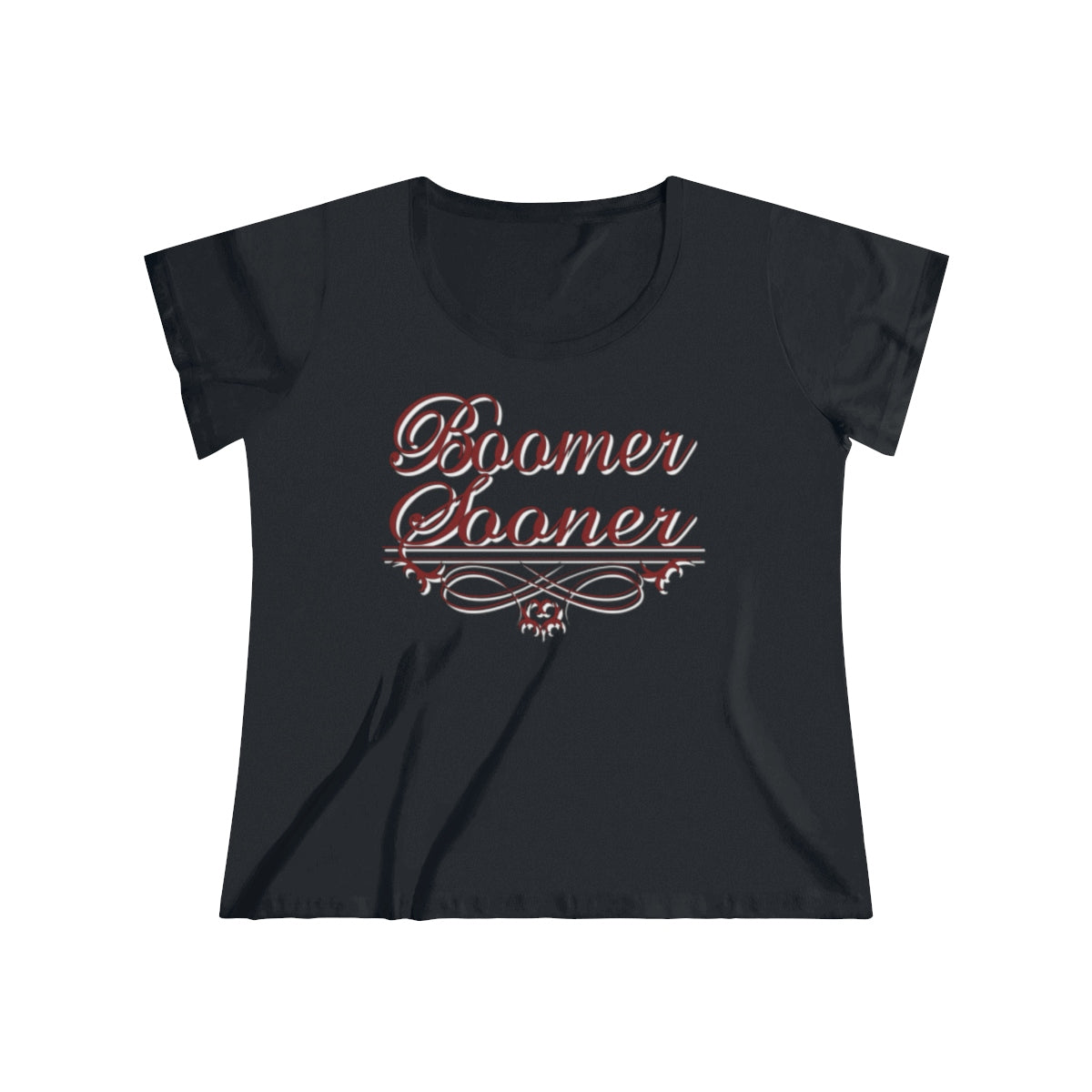 Boomer Sooner Geo-tag Women's Tee