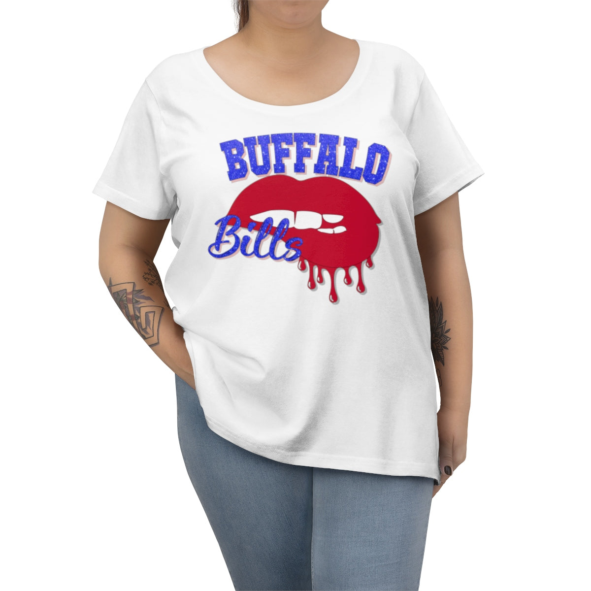 Buffalo Bills Football Dripping Tee