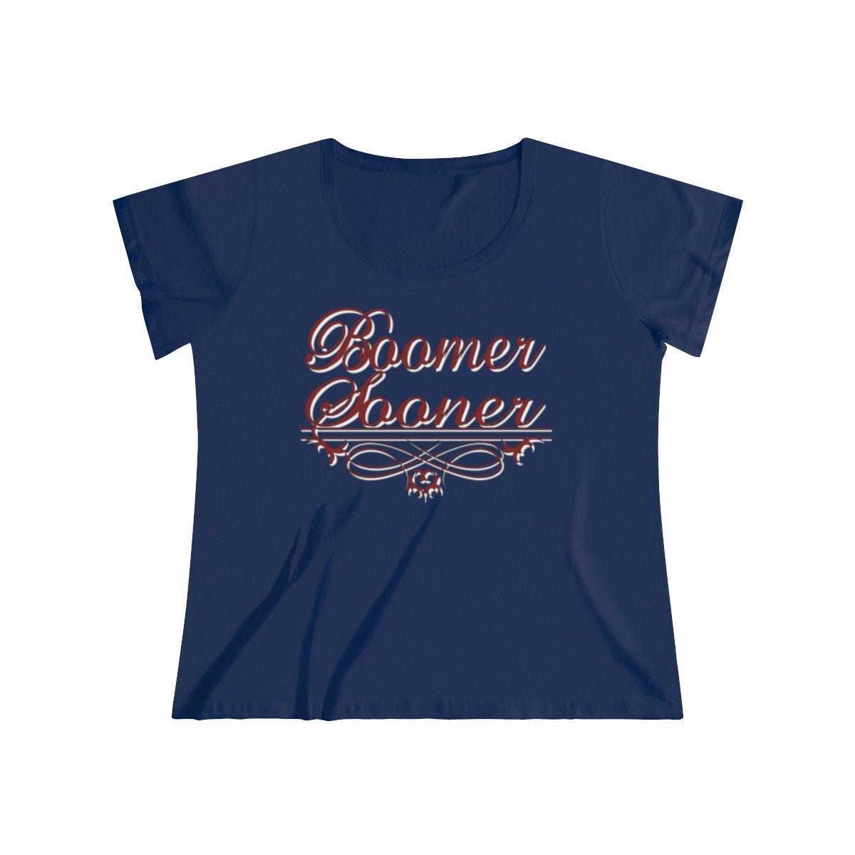 Boomer Sooner Geo-tag Women's Tee