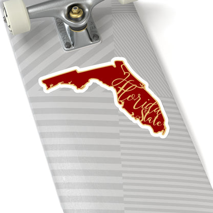 Florida State Seminole Inspired Sticker Decals Indoor or Outdoor Use