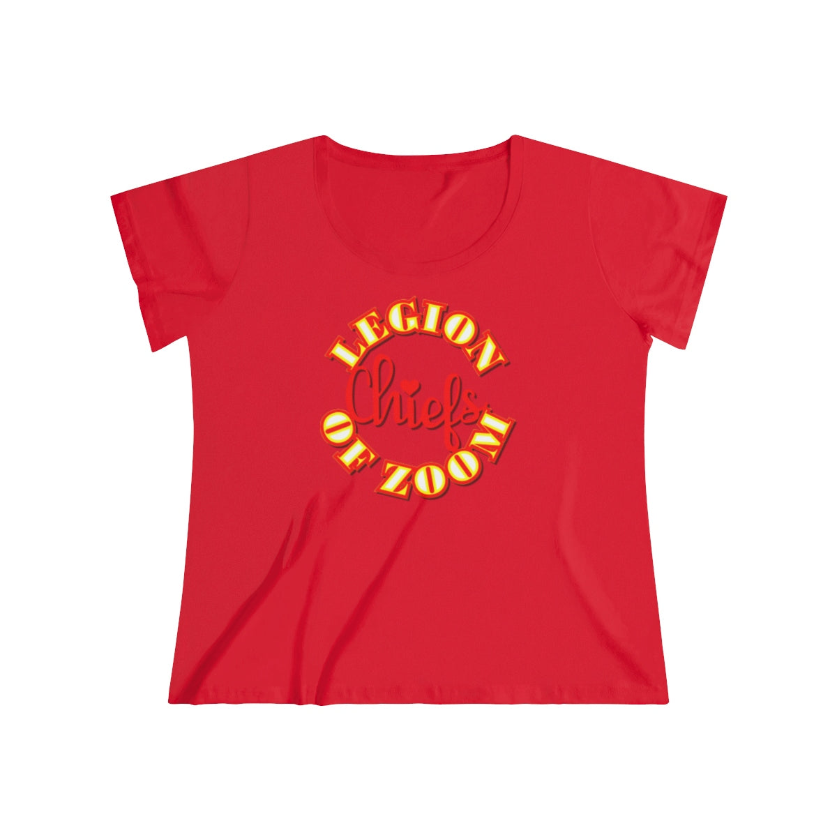 Legion of Zoom Football Women's Curvy Tee
