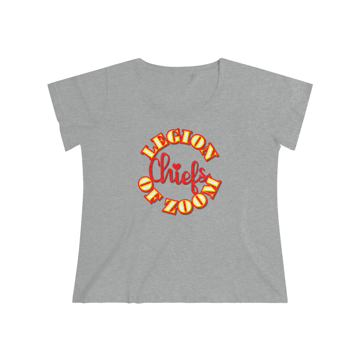 Legion of Zoom Football Women's Curvy Tee