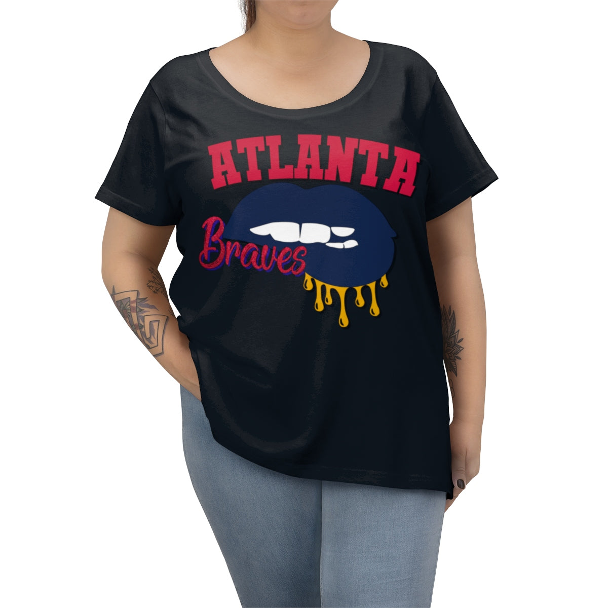 Atlanta Braves inspired Baseball Tee