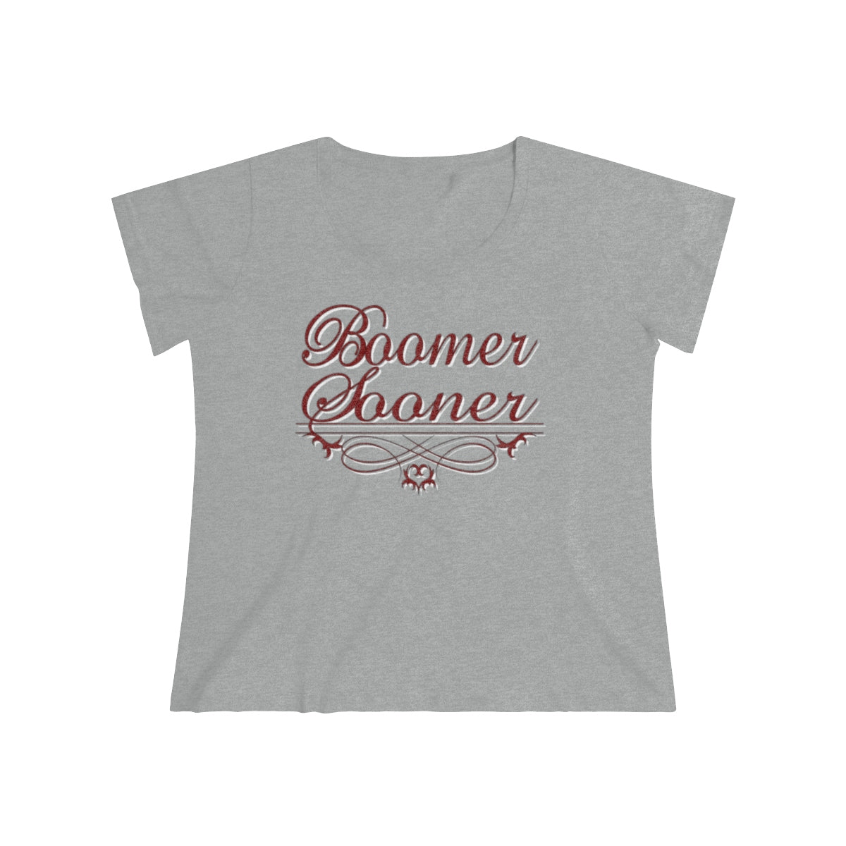 Boomer Sooner Geo-tag Women's Tee