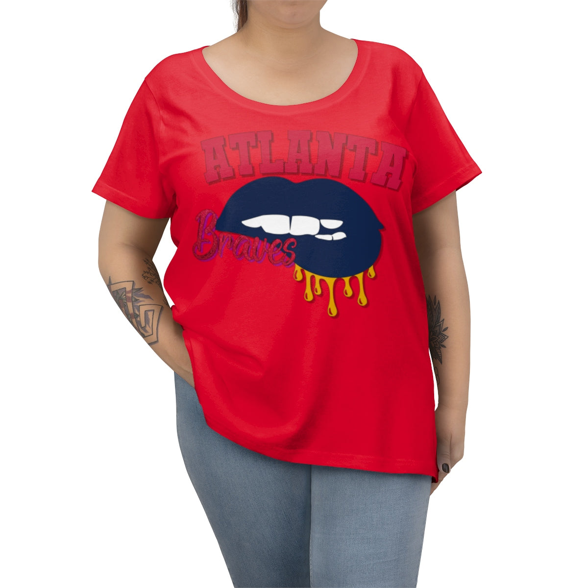 Atlanta Braves inspired Baseball Tee