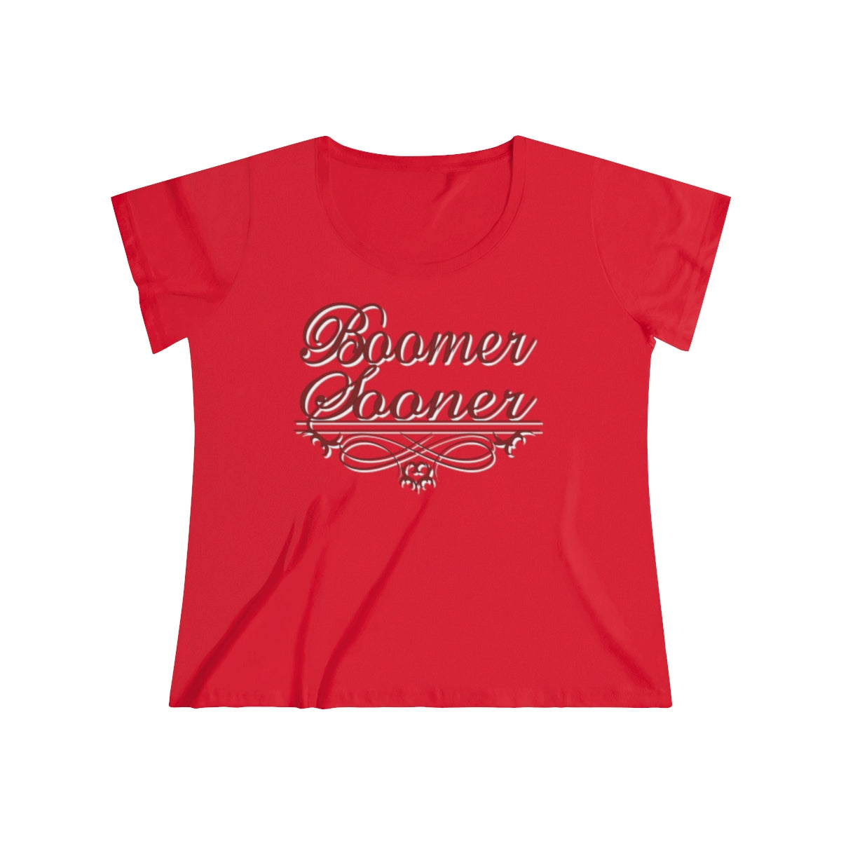 Boomer Sooner Geo-tag Women's Tee