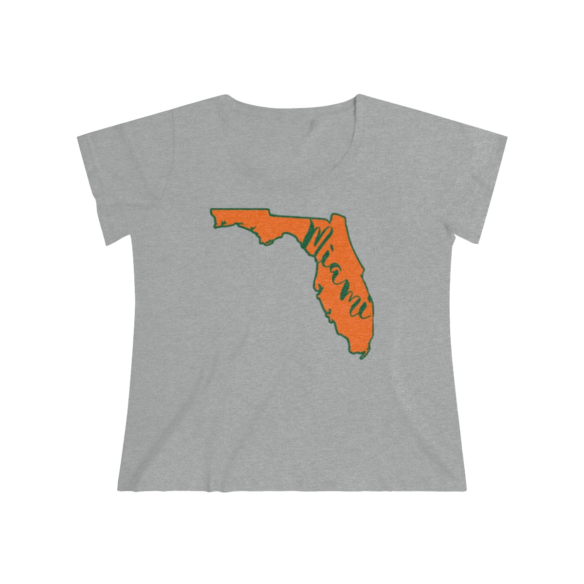 Miami Hurricanes Inspired Women's Tee