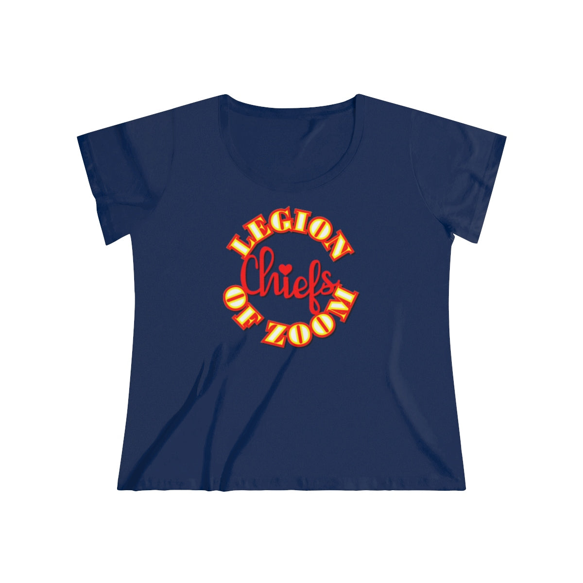 Legion of Zoom Football Women's Curvy Tee