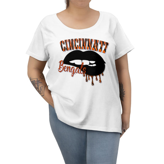 Cincinnati Bengal Stripes Football Tee